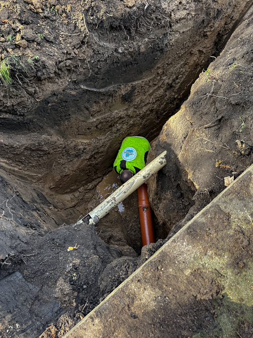 A Cassette tape on a mellow apricot background.